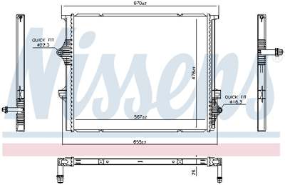 NISSENS Radiator