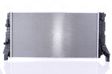 NISSENS Radiator 11243472 Cooling fins material: Aluminium, Core Depth [mm]: 26, Core Length [mm]: 680, Core Width [mm]: 355, Inlet O [mm]: 32,5, Outlet O [mm]: 32,5, Radiator type: Brazed cooling fins, Supplementary Article/Info 2: without expansion tank, Supplementary Article/Supplementary Info: without gasket/seal, Water Tank Material (radiator): Plastic 2.