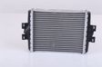 NISSENS Radiator 11243463 Cooling fins material: Aluminium, Core Depth [mm]: 26, Core Length [mm]: 185, Core Width [mm]: 156, Inlet O [mm]: 16,3, Outlet O [mm]: 16,3, Radiator type: Brazed cooling fins, Supplementary Article/Info 2: without cap, without expansion tank, Supplementary Article/Supplementary Info: with gaskets/seals, Water Tank Material (radiator): Plastic 4.