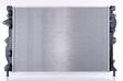 NISSENS Radiator 11243496 Cooling fins material: Aluminium, Core Depth [mm]: 16, Core Length [mm]: 670, Core Width [mm]: 467, Inlet O [mm]: 38, Outlet O [mm]: 38, Radiator type: Brazed cooling fins, Supplementary Article/Info 2: without expansion tank, Supplementary Article/Supplementary Info: without gasket/seal, Water Tank Material (radiator): Plastic 4.