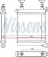 NISSENS Radiator 11243149 Cooling fins material: Aluminium, Core Depth [mm]: 26, Core Length [mm]: 195, Core Width [mm]: 202, Inlet O [mm]: 16,3, Outlet O [mm]: 16,3, Radiator type: Brazed cooling fins, Supplementary Article/Info 2: without cap, without expansion tank, Supplementary Article/Supplementary Info: with gaskets/seals, Water Tank Material (radiator): Plastic 5.