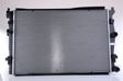NISSENS Radiator 11243461 Cooling fins material: Aluminium, Core Depth [mm]: 26, Core Length [mm]: 650, Core Width [mm]: 439, Inlet O [mm]: 32,5, Outlet O [mm]: 32,5, Radiator type: Brazed cooling fins, Supplementary Article/Info 2: without expansion tank, Supplementary Article/Supplementary Info: without gasket/seal, Water Tank Material (radiator): Plastic 1.