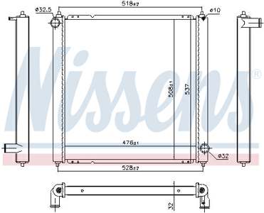 NISSENS Radiator