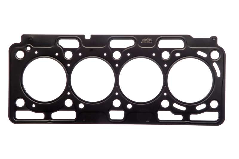 A.Z. MEISTERTEILE Cyilinder head gasket 11081568 Seal type: Sheet metal seal. Thickness [mm]: 0.8. Diameter [mm]: 77.5
Gasket Design: Multilayer Steel (MLS), Thickness [mm]: 0,8, Diameter [mm]: 77,5 1.