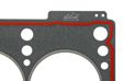A.Z. MEISTERTEILE Cyilinder head gasket 11081632 Seal type: metal sealant gasket. Thickness [mm]: 1.35. Diameter [mm]: 77. Number of Holes: 2. only in connection with: 14-32089-01
Gasket Design: Fibre Composite, Thickness [mm]: 1,35, Diameter [mm]: 77, Number of Holes: 2, only in connection with: 14-32089-01 2.