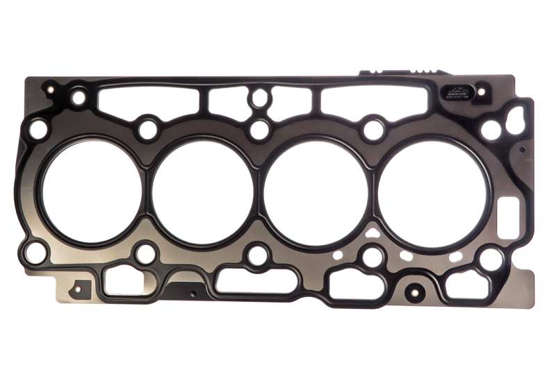 A.Z. MEISTERTEILE Cyilinder head gasket 11081647 Seal type: Sheet metal seal. Thickness [mm]: 1.4. Diameter [mm]: 75.7. Number of Wedges/Holes: 7
Gasket Design: Multilayer Steel (MLS), Thickness [mm]: 1,4, Diameter [mm]: 75,7, Notches/Holes Number: 4 1.