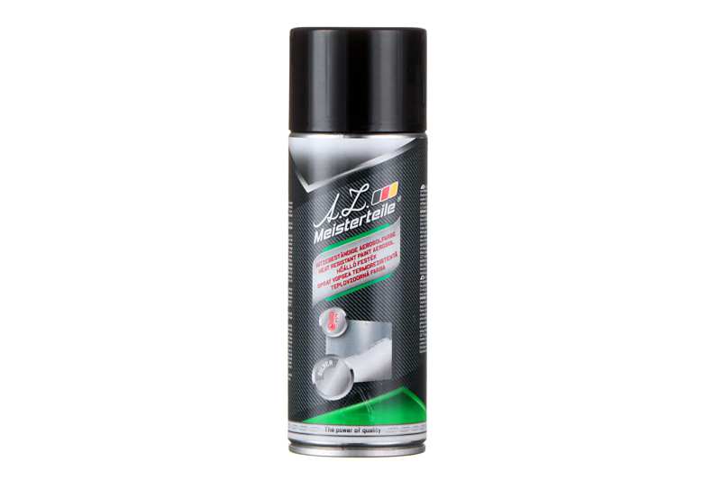 A.Z. MEISTERTEILE Heatproof paint 11200536 Heat-resistant paint silver aerosol. 400 ml
Cannot be taken back for quality assurance reasons! 1.