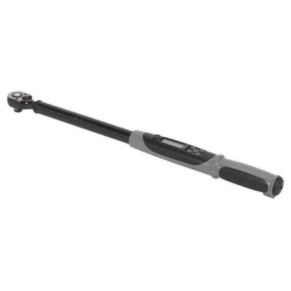 SEALEY Torque spanner 11255830 1/2 ", digital, angle measurement, 20-200 nm, length: 610 mm, Black Series 1.