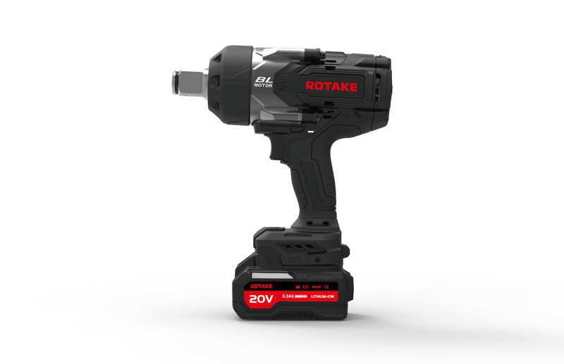 ROTAKE Impact screwdriver w.battery 11255976 Stock. With 2 batteries. with a charger. 1- connection. Voltage: 20 V. Punch Number: 2500/1900/1100 BPM. Idle speed: 1900/1500/1200 rpm. Work torque: 1850/1250/950 Nm. Mother relaxation torque: 2400 sqm. Weight: 4.3 kg (with battery)