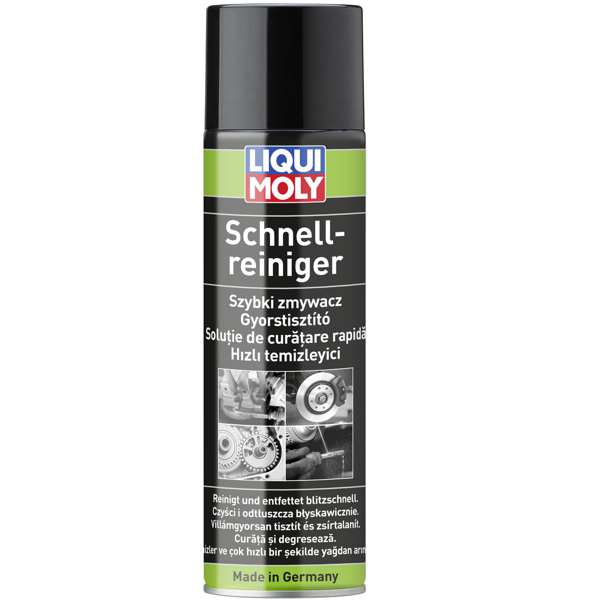 LIQUI-MOLY Bremsenreiniger 604101 Länge [cm]: 65, Inhalt [ml]: 500, Gebindeart: Dose 
Gebindeart: Dose, Inhalt [ml]: 500
Kann aus Gründen der Qualitätssicherung nicht zurückgenommen werden!