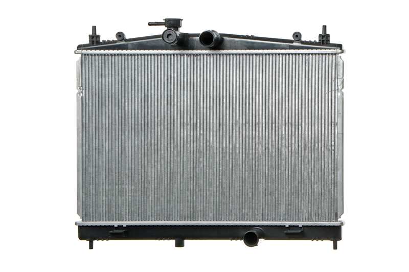 A.Z. MEISTERTEILE Radiator 11200481 Cooling fins material: Aluminium, Core Depth [mm]: 16, Core Length [mm]: 380, Core Width [mm]: 584, Inlet O [mm]: 35, Outlet O [mm]: 35, Radiator type: Brazed cooling fins, Supplementary Article/Info 2: without cap, without expansion tank, Supplementary Article/Supplementary Info: with gaskets/seals, Water Tank Material (radiator): Plastic Technical Information: Radiator with 5mm system-Advanced technology with higher power effect