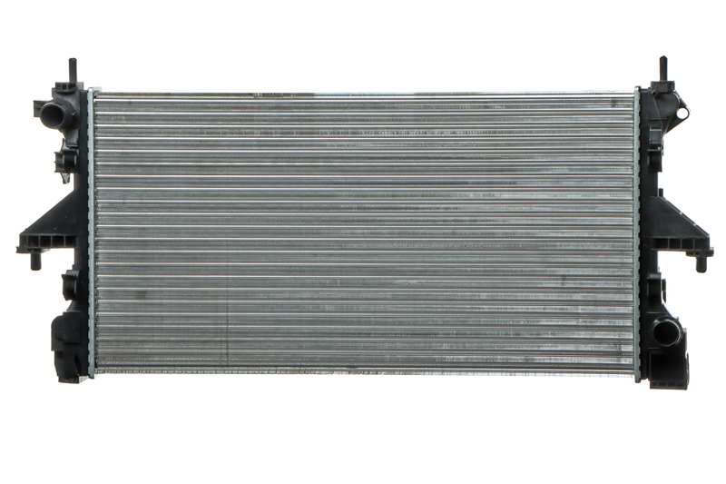 A.Z. MEISTERTEILE Radiator 11200456 Cooling fins material: Aluminium, Core Depth [mm]: 32, Core Length [mm]: 780, Core Width [mm]: 396, Inlet O [mm]: 38,5, Outlet O [mm]: 38,5, Radiator type: Brazed cooling fins, Supplementary Article/Info 2: without cap, without expansion tank, Supplementary Article/Supplementary Info: with gaskets/seals, Water Tank Material (radiator): Plastic Technical Information: Radiator with 5mm system-Advanced technology with higher power effect