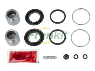 FRENKIT Reparatursatz. Bremssattel 10206076 Hinterachse, D 30 mm, Bremssystem: ATE
Einbauseite: Hinterachse, Durchmesser [mm]: 30, Bremssystem: ATE (Teves), Version: Kit+Piston, Vollsatz: