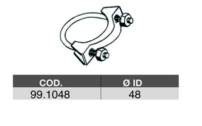 ASSO Exhaust bracket