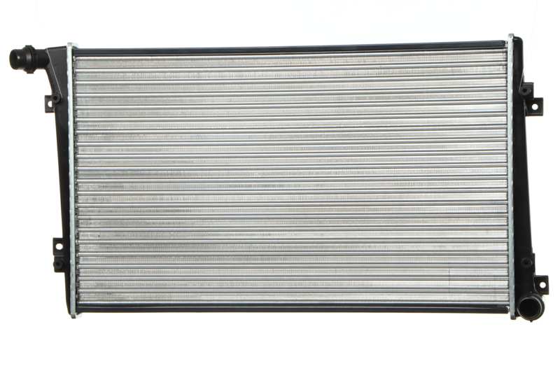 A.Z. MEISTERTEILE Radiator 11200471 Cooling fins material: Aluminium, Core Depth [mm]: 34, Core Length [mm]: 650, Core Width [mm]: 452, Inlet O [mm]: 32,5, Outlet O [mm]: 32,5, Radiator type: Mechanically jointed cooling fins, Supplementary Article/Info 2: without cap, without expansion tank, Supplementary Article/Supplementary Info: without gasket/seal, Water Tank Material (radiator): Plastic