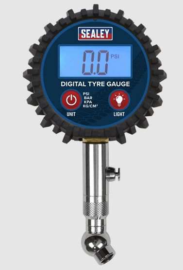 SEALEY Type pressure instrument 11176244 Digital display, 0 - 150 psi
Cannot be taken back for quality assurance reasons! 1.
