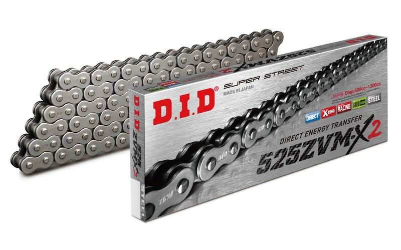 DID Drive chain 11179385 Super Street X-Ring ZVM-X2, Street/Supersport/Dualpurpose/Adventure, ZJ nittelőszemmel