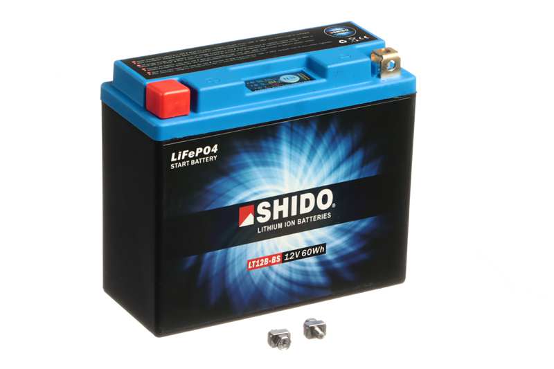 SHIDO Batterie 124887 12 V, 5 Ah, Bal +, 300 a