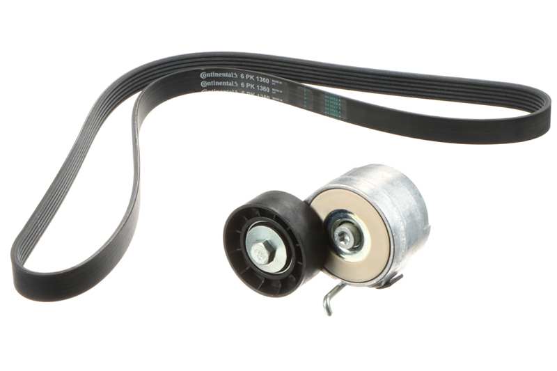 CONTITECH Keilrippenriemensatz 10578397 Aggregate/Rollen: inkl. Spannrolle 1.