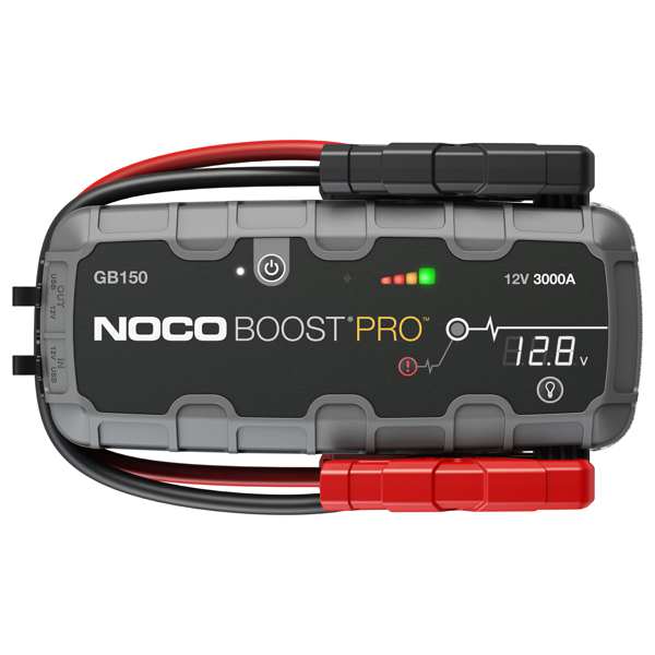 NOCO Starter unit 11277572 Booster 12 V, 3000 Jump Starter. Sparkling technology and protection for reverse polarity.