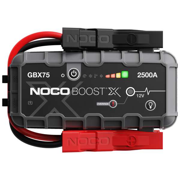 NOCO Starter unit 11277574 Boost x 12 V, 2500 Jump Starter. Extreme starting power, with sparkling technology and protection for reverse polarity.