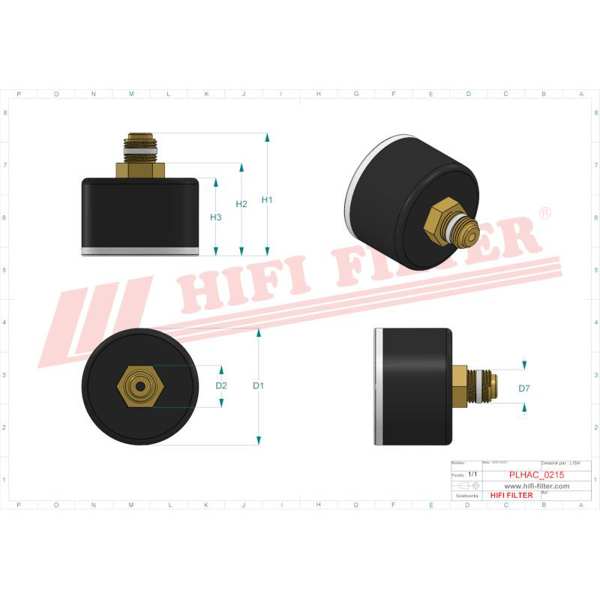 HIFI FILTER Messmodul 11267376 Clogging -Indikator für das Ölsystem