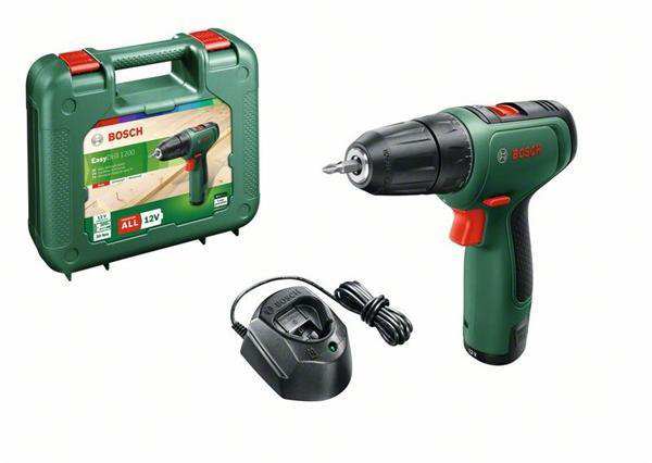 BOSCH Akku-Bohrschrauber/Schraubendreher 11277660 Easydrill 1200, Batteriespannung 12 V, Max.purning: 30 nm, Leerlaufgeschwindigkeit: 0-1500 Ford/Minuten