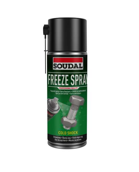 SOUDAL Gefrierspray 11277701 400 ml Aerosol, reduziert die Temperatur der behandelten Oberfläche auf bis zu -50 ° C, führt zu Mikro -Cracks auf Arzym, korrodierten Oberflächen, geruchlos, lockerer festgezogener Komponenten, hoher Kapillardleistung und Aerosol kann in jedem Winkel verwendet werden.
Kann aus Gründen der Qualitätssicherung nicht zurückgenommen werden!