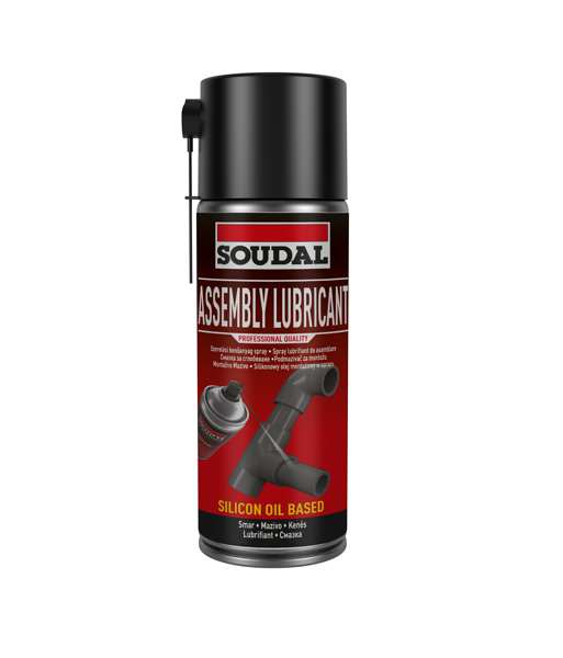 SOUDAL Plastilube 11277704 400 ml Aerosol - Montageschmiermittel, verbessert die Gleiteigenschaften, entfernt Schmutz und Fett, Aerosol kann in jedem Winkel verwendet werden.
Kann aus Gründen der Qualitätssicherung nicht zurückgenommen werden!