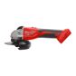 MILWAUKEE Disc grinder with battery 11277710 M18 BLSAG125X-0 18 V-LI-ion Battery Milwaukee M18 without a Coal brush 125 mm Corner Brushing (Without Battery and Coffer) with a sliding switch, 11000 rpm, 33mm cutting depth, insurance relay 2.