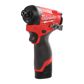 MILWAUKEE Akku-Schlagschrauber 11277711 M12 FID2-202X 12 V-Li-Ionen-Batterie Milwaukee M12 Fuel Super Compact 1/4 Paktschraubendreher, bis zu 170 m2 Maximalque, 3600 U/min und 4000 Schläge pro Minute. Paketinhalt: 2 x M12 B2 Batterie, C12 C -Ladegerät, Hochleistungs -Koffer, Werkzeugfang: 1/4 Hexagon 1.