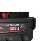 MILWAUKEE Machine tool battery 11277796 M18 B5-CR Redlithium Oil and Fat Ratron 5 AH and 18 V LI-Ion Battery 4.