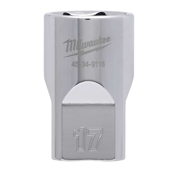 MILWAUKEE Socket wrench - metric 11277734 1/2, 17mm, hexagonal, length: 38mm, wind: 19.4mm 1.