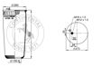 CONTITECH Air spring semi complet 10001283 Weight [kg]: 5,5, Packaging length [cm]: 26, Packaging width [cm]: 26, Packaging height [cm]: 56 3.