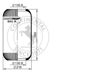 CONTITECH Gummielement Luftfeder 10001504 Gewicht [kg]: 1,7, Verpackungslänge [cm]: 22, Verpackungsbreite [cm]: 22, Verpackungshöhe [cm]: 39 3.