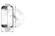 CONTITECH Luftfeder-Gummielement (Anhänger) 10001359 Gewicht [kg]: 1,5, Verpackungslänge [cm]: 21, Verpackungsbreite [cm]: 21, Verpackungshöhe [cm]: 40 3.