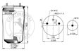 CONTITECH Air spring semi complet (trailer) 10001498 Height from [mm]: 225, Height to [mm]: 490 3.