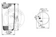 CONTITECH Air spring semi complet 10001321 Weight [kg]: 4,9, Packaging length [cm]: 24, Packaging width [cm]: 24, Packaging height [cm]: 51 3.