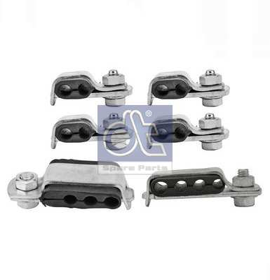 DT SPARE PARTS Klemmensatz 10004266 Halter, Kraftstoffleitung - Injektionspumpe
für OE-Nummer: 000 995 1107 cpl.2