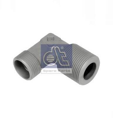 DT SPARE PARTS Pipe Connection (compressed air) 10004599 L-shaped, metal
Voltage [V]: 24, Rated Power [kW]: 6,6