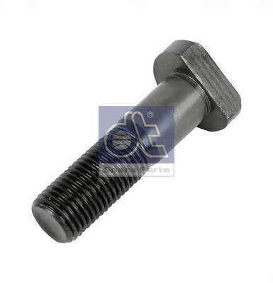 DT SPARE PARTS Wheel bolt 10031403 Bolt Head Height [mm]: 7, Bolt Head Diameter [mm]: 25, Thread Size: M14 x 1,5, Length [mm]: 58, Thread Length [mm]: 27, Screw length below head [mm]: 51, Quality/ Grade: 10.9