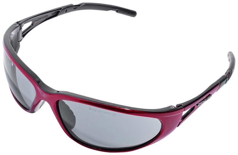 SKYDDA Glass 909810 Zekler 101, red frame/smoke lens