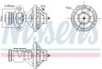 NISSENS EGR valve 11280386 Material: Aluminium, Operating Mode: pneumatic, Supplementary Article/Info 2: without sensor, without vacuum bypass, without cable, without electronics Technical Information: FIRST FIT - Includes gaskets and O-rings when needed 4.
