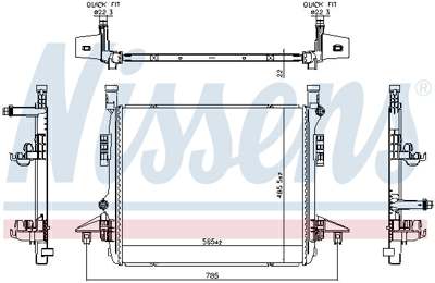 NISSENS Radiator