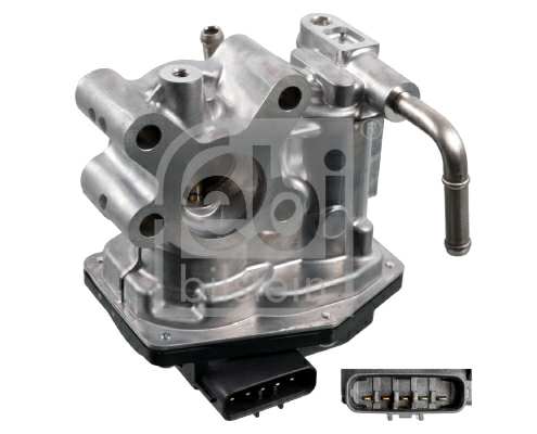 SWAG/FEBI EGR valve 11282166 Number of connectors: 5 1.