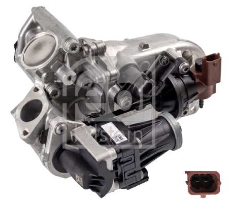 SWAG/FEBI EGR valve 11282149 Number of connectors: 2, Supplementary Article/Supplementary Info: with gaskets/seals 1.