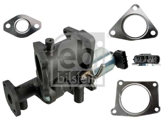 SWAG/FEBI EGR valve 11282167 Number of connectors: 5, Supplementary Article/Supplementary Info: with gaskets/seals