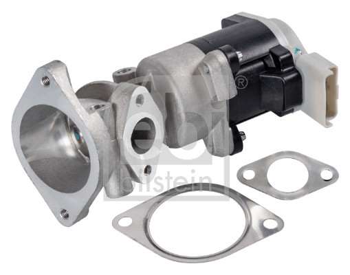 SWAG/FEBI EGR valve 11282152 Fitting Position: Left, Supplementary Article/Supplementary Info: with gaskets/seals 1.