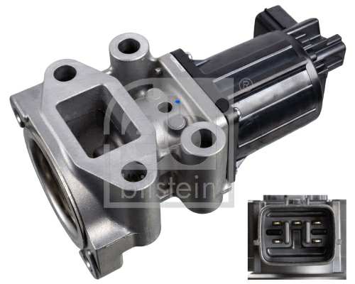 SWAG/FEBI EGR valve 11282133 Number of connectors: 5, Fitting Position: Intake Manifold 1.