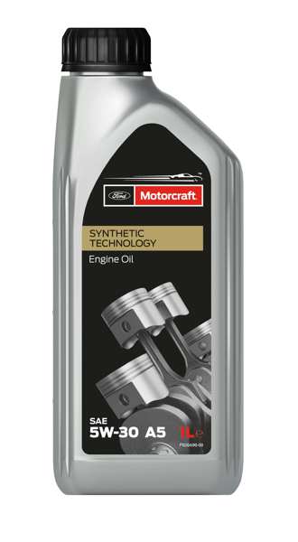 FORD Motorenöl 11058916 Motorcraft A5 5W-30, 1L, Ford-Motorcraf A5 5W-30 ist ein vollständig synthetisches Motoröl, das auf der hochmodernen Technologie entwickelt wurde, die auf hochmodernen Benzin- und Dieselmotoren basiert.
Kann aus Gründen der Qualitätssicherung nicht zurückgenommen werden! 1.